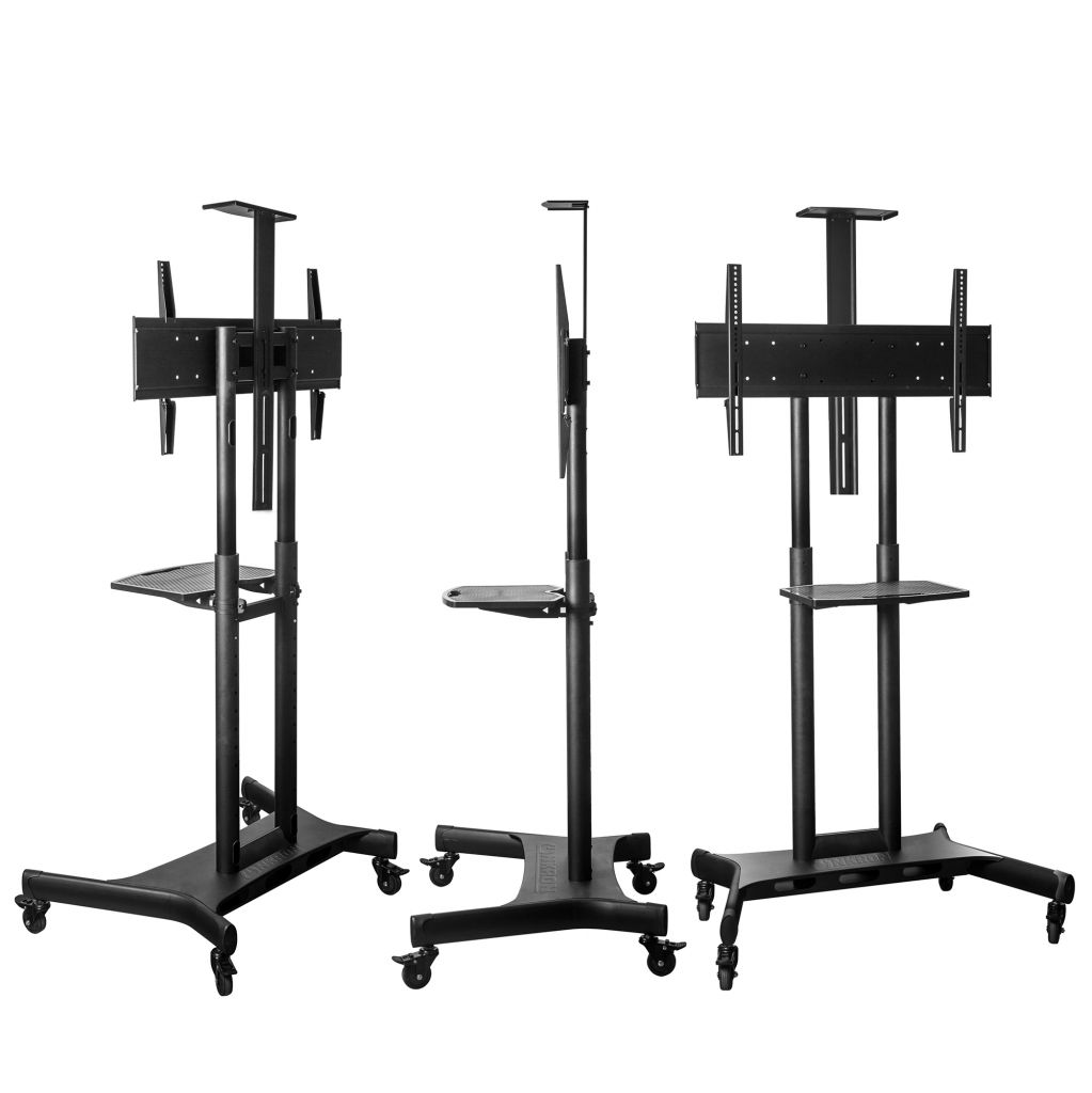 Мобильная стойка для ТВ ONKRON TS1881 чёрная 153 Мобильный стойки для